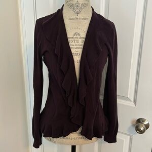 Women’s Loft sweater plum color size medium